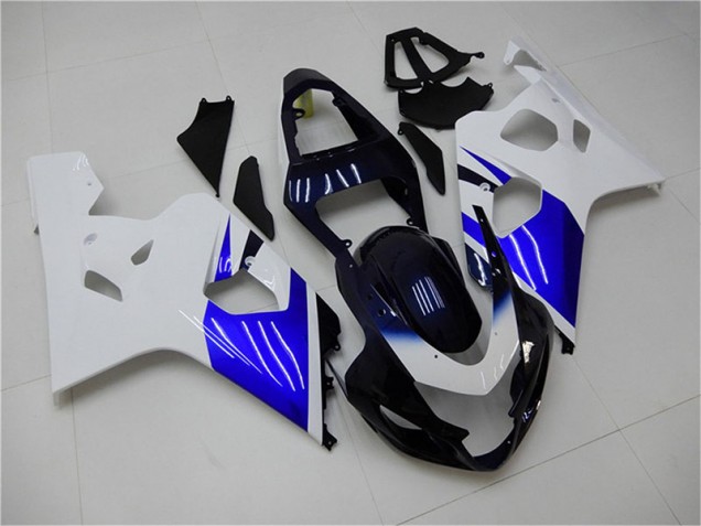 Online GSXR 600 / 750 K4 04-05 Verkleidungen - Weiß Blau Online GSXR 600 / 750 K4 04-05 Verkleidungen - Weiß Blau