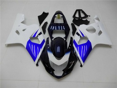Online GSXR 600 / 750 K4 04-05 Verkleidungen - Weiß Blau