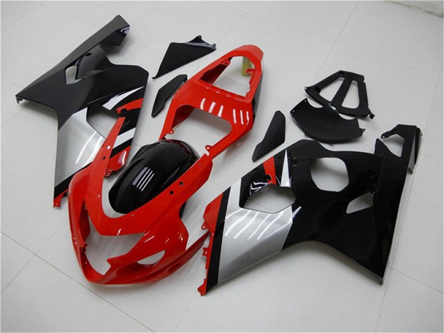 Online GSXR 600 / 750 K4 04-05 Verkleidungen - Rot Schwarz Online GSXR 600 / 750 K4 04-05 Verkleidungen - Rot Schwarz