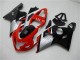 Online GSXR 600 / 750 K4 04-05 Verkleidungen - Rot Schwarz Online GSXR 600 / 750 K4 04-05 Verkleidungen - Rot Schwarz