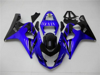 Online GSXR 600 / 750 K4 04-05 Verkleidungen - Blau Schwarz