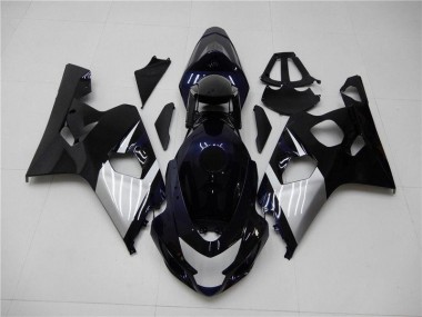 Online GSXR 600 / 750 K4 04-05 Verkleidungen - Blau Silber