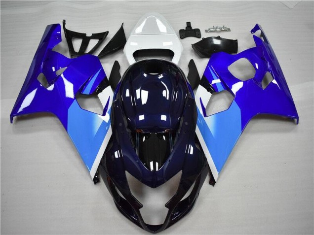 Online GSXR 600 / 750 K4 04-05 Verkleidung - Blau Weiß Online GSXR 600 / 750 K4 04-05 Verkleidung - Blau Weiß