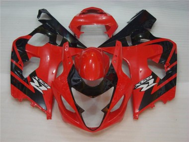Online GSXR 600 / 750 K4 04-05 Verkleidung - Rot Schwarz