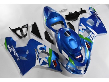Online GSXR 600 / 750 K4 04-05 Verkleidungen - Blau Weiß