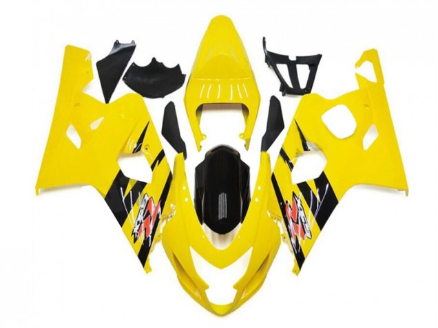 Online GSXR 600 / 750 K4 04-05 Verkleidungen - Gelb Schwarz Online GSXR 600 / 750 K4 04-05 Verkleidungen - Gelb Schwarz