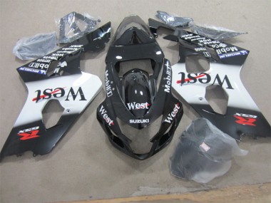 Online GSXR 600 K4 04-05 Verkleidungen - Schwarz West