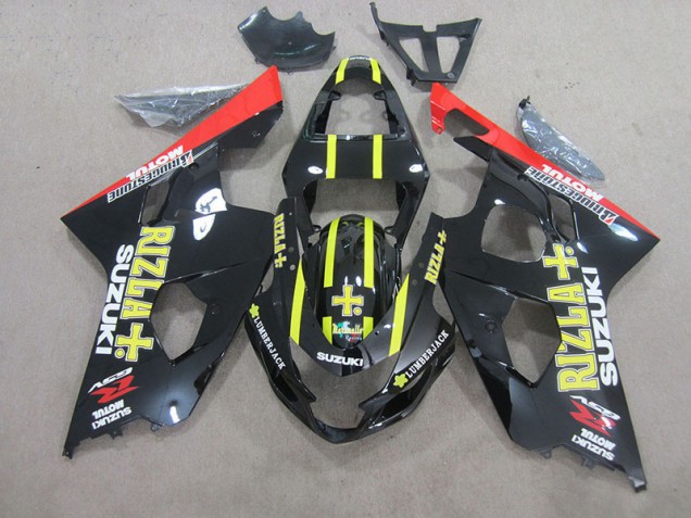 Online GSXR 750 K4 04-05 Verkleidungen - Schwarz Gelb Rizla Online GSXR 750 K4 04-05 Verkleidungen - Schwarz Gelb Rizla