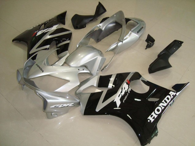 Online CBR 600 F4i 04-07 Vollverkleidung - Schwarz Silber Online CBR 600 F4i 04-07 Vollverkleidung - Schwarz Silber
