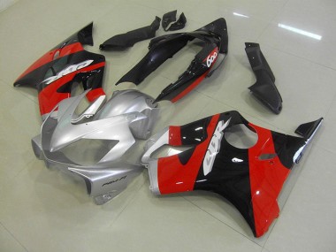 Online CBR 600 F4i 04-07 Verkleidungen - Schwarz Rot Silber