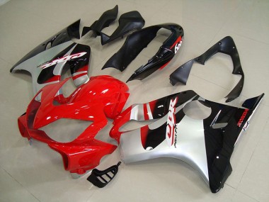 Online CBR 600 F4i 04-07 Verkleidung - Schwarz Rot Silber
