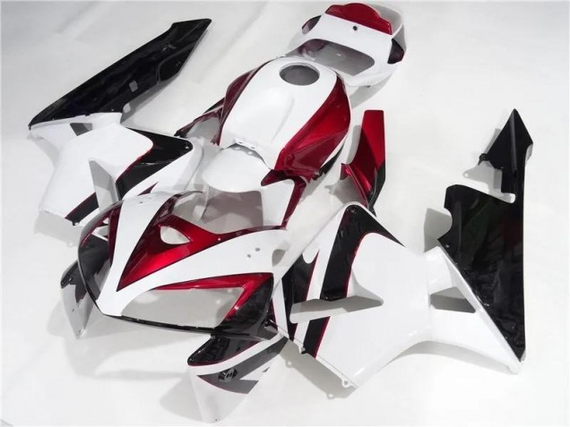 Online CBR 600 RR 05-06 Verkleidungen - Rot Weiß Schwarz Online CBR 600 RR 05-06 Verkleidungen - Rot Weiß Schwarz
