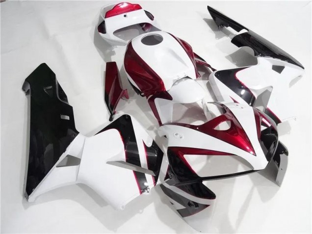 Online CBR 600 RR 05-06 Verkleidungen - Rot Weiß Schwarz Online CBR 600 RR 05-06 Verkleidungen - Rot Weiß Schwarz