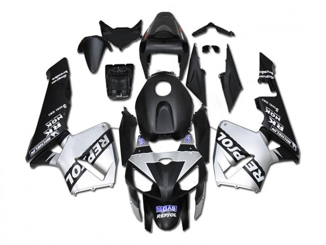 Online CBR 600 RR 05-06 Verkleidungen - Silber Repsol Schwarz Online CBR 600 RR 05-06 Verkleidungen - Silber Repsol Schwarz