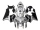Online CBR 600 RR 05-06 Verkleidungen - Silber Schwarz Online CBR 600 RR 05-06 Verkleidungen - Silber Schwarz