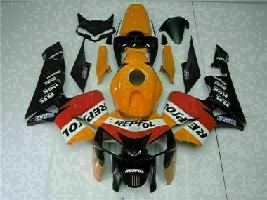 Online CBR 600 RR 05-06 Vollverkleidung - Orange Schwarz Repsol