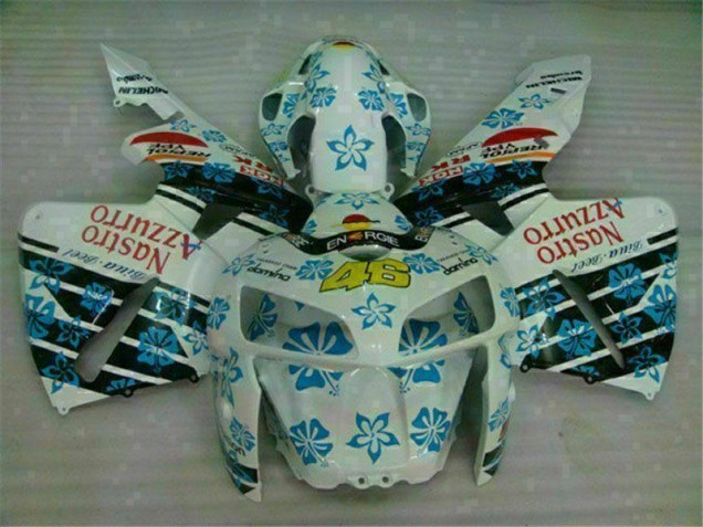 Online CBR 600 RR 05-06 Verkleidung - Weiß Blau Nastro Azzurro 46 Online CBR 600 RR 05-06 Verkleidung - Weiß Blau Nastro Azzurro 46
