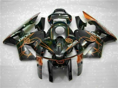 Online CBR 600 RR 05-06 Verkleidungen - Schwarz Orange BACARDI