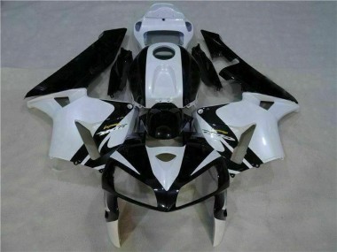 Online CBR 600 RR 05-06 Vollverkleidung - Weiß Schwarz