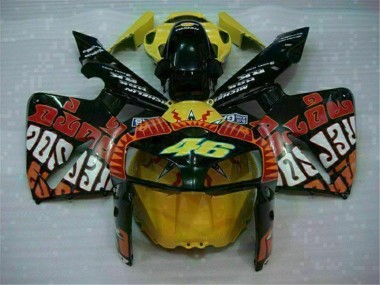 Online CBR 600 RR 05-06 Verkleidungen - Schwarz Rot Gelb 46