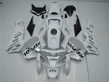 Online CBR 600 RR 05-06 Verkleidungen - Weiß Silber Schwarz Repsol