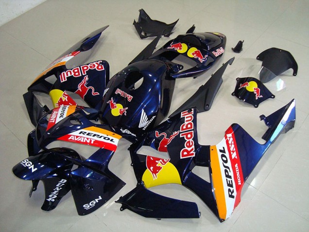 Online CBR 600 RR 05-06 Verkleidungen - Dunkel blau Rot Bull Repsol Online CBR 600 RR 05-06 Verkleidungen - Dunkel blau Rot Bull Repsol