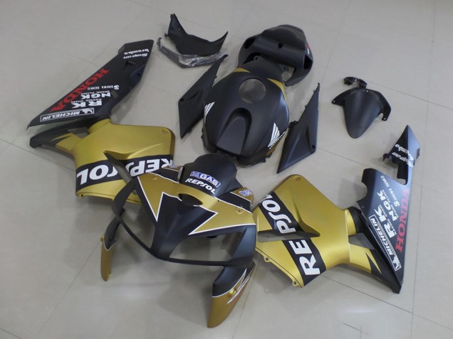 Online CBR 600 RR 05-06 Verkleidungen - Schwarzgold Repsol Online CBR 600 RR 05-06 Verkleidungen - Schwarzgold Repsol