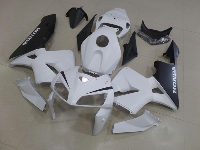 Online CBR 600 RR 05-06 Verkleidung - Weiß Schwarz Online CBR 600 RR 05-06 Verkleidung - Weiß Schwarz