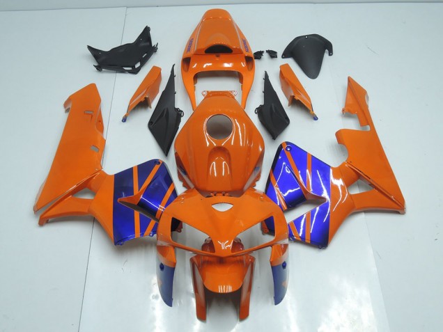Online CBR 600 RR 05-06 Verkleidungen - Orange Blau Online CBR 600 RR 05-06 Verkleidungen - Orange Blau