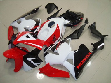 Online CBR 600 RR 05-06 Verkleidung - Rot Weiß Schwarz