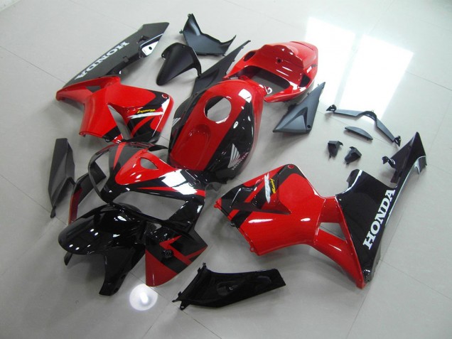 Online CBR 600 RR 05-06 Verkleidung - Rot Schwarz Online CBR 600 RR 05-06 Verkleidung - Rot Schwarz
