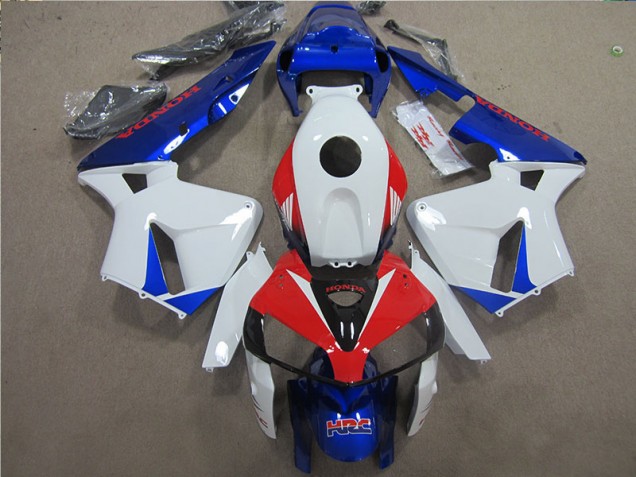 Online CBR 600 RR 05-06 Verkleidung - Weiß Blau Rot HRC Online CBR 600 RR 05-06 Verkleidung - Weiß Blau Rot HRC