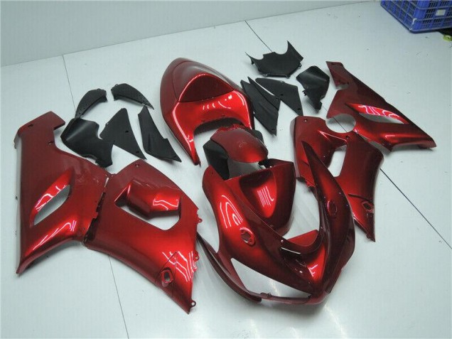 Online ZX6R 05-06 Verkleidungen - Candy Rot Online ZX6R 05-06 Verkleidungen - Candy Rot