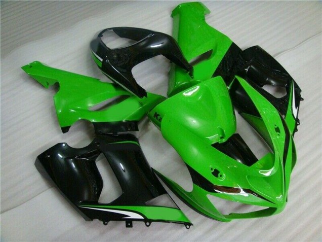 Online ZX6R 05-06 Verkleidungen - Grün Weiß Schwarz Online ZX6R 05-06 Verkleidungen - Grün Weiß Schwarz