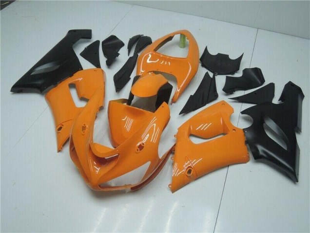 Online ZX6R 05-06 Verkleidungen - Orange Schwarz