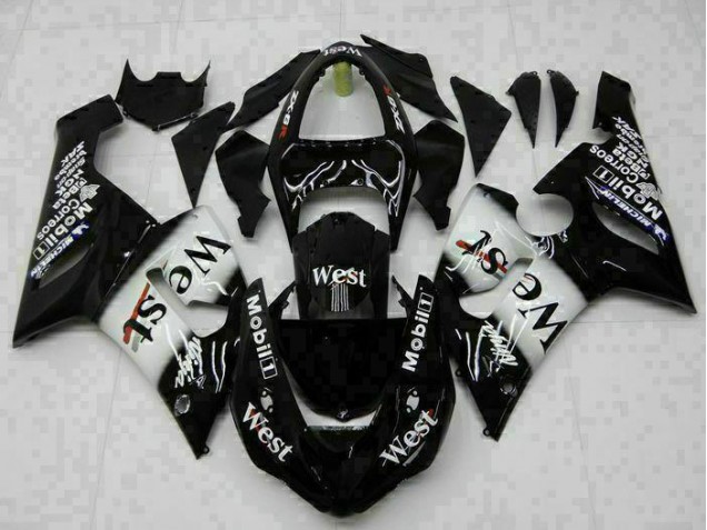 Online ZX6R 05-06 Verkleidungen Komplett Sets - Schwarz Online ZX6R 05-06 Verkleidungen Komplett Sets - Schwarz