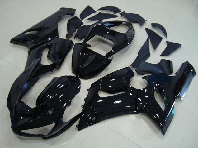 Online ZX6R 05-06 Verkleidungen - Glänzend Schwarz Online ZX6R 05-06 Verkleidungen - Glänzend Schwarz