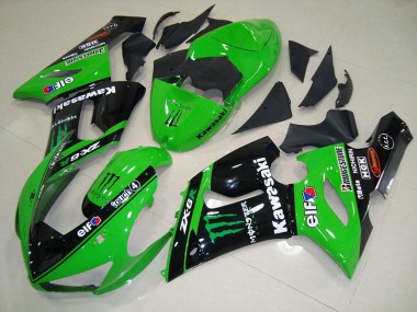 Online ZX6R 05-06 Verkleidungen - Grünes Monster