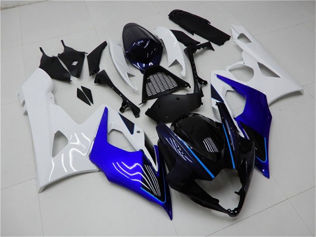 Online GSXR 1000 K5 05-06 Verkleidungen & Plastik - Blau Weiß Online GSXR 1000 K5 05-06 Verkleidungen & Plastik - Blau Weiß
