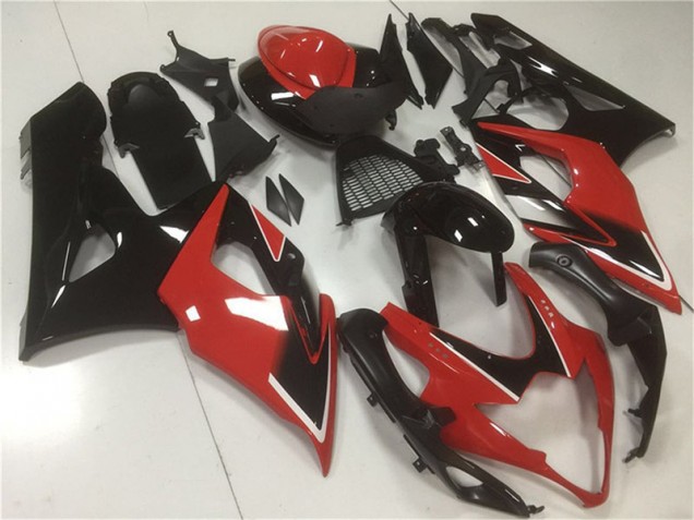 Online GSXR 1000 K5 05-06 Vollverkleidung - Rot Schwarz Online GSXR 1000 K5 05-06 Vollverkleidung - Rot Schwarz