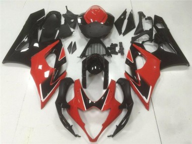 Online GSXR 1000 K5 05-06 Vollverkleidung - Rot Schwarz