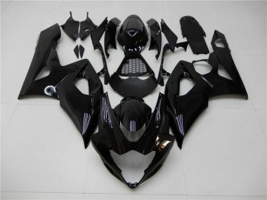 Online GSXR 1000 K5 05-06 Verkleidungen - Glänzend Schwarz