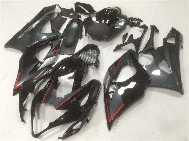 Online GSXR 1000 K5 05-06 Verkleidungen - Schwarz Grau Online GSXR 1000 K5 05-06 Verkleidungen - Schwarz Grau