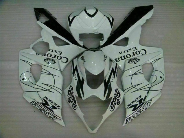 Online GSXR 1000 K5 05-06 Vollverkleidung - Weiß Online GSXR 1000 K5 05-06 Vollverkleidung - Weiß