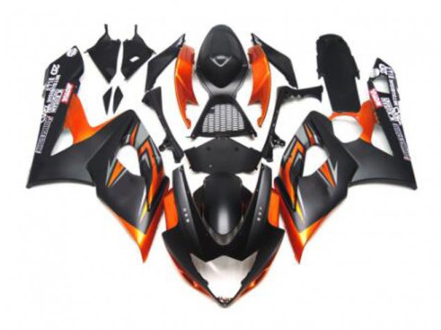 Online GSXR 1000 K5 05-06 Verkleidungen - Schwarz Orange Online GSXR 1000 K5 05-06 Verkleidungen - Schwarz Orange