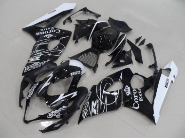 Online GSXR 1000 K5 05-06 Verkleidungen - Schwarz Corona