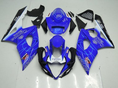 Online GSXR 1000 K5 05-06 Verkleidungen - Blau Corona