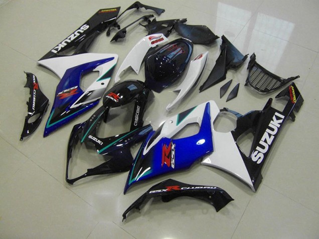 Online GSXR 1000 K5 05-06 Verkleidung - Blau Weiß Online GSXR 1000 K5 05-06 Verkleidung - Blau Weiß