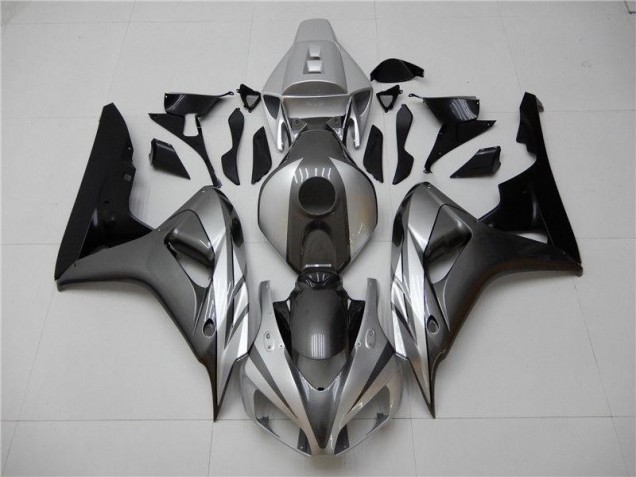 Online CBR 1000 RR 06-07 Verkleidungen - Schwarz Silber Grau Online CBR 1000 RR 06-07 Verkleidungen - Schwarz Silber Grau