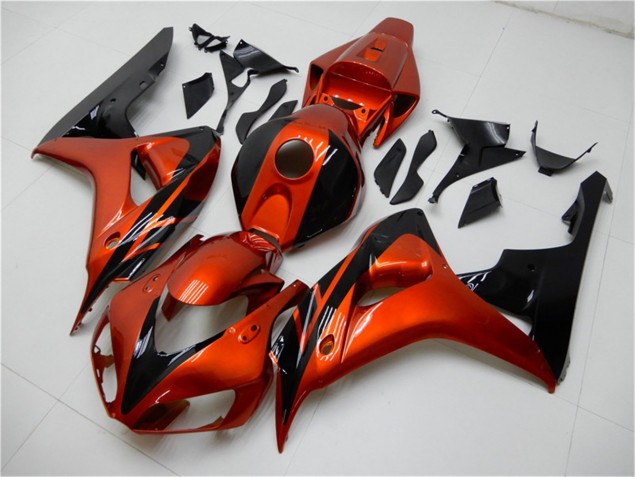 Online CBR 1000 RR 06-07 Verkleidungen - Orange Schwarz Online CBR 1000 RR 06-07 Verkleidungen - Orange Schwarz